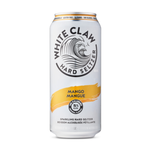 After Hours Alcohol White Claw Hard Seltzer Mango by Mark Anthony Cellars